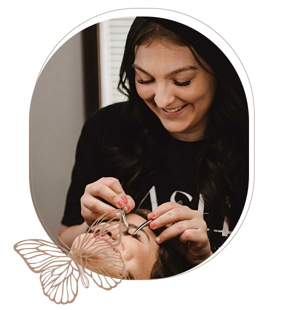 Beautary Lash Bar white logo